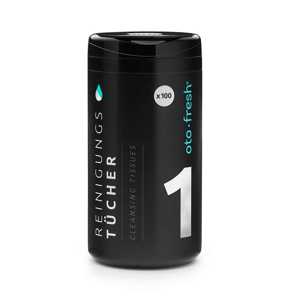 oto-fresh® CLEANSING TISSUES in dispenser, 100 pcs