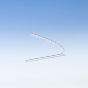 Sound tube pre-bent 2 x 3.1 mm M skin-coloured