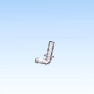 Angle for connection spiral sound tube