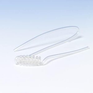 Spiral sound tube for headset