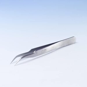 Tweezer pointed high-grade, curved