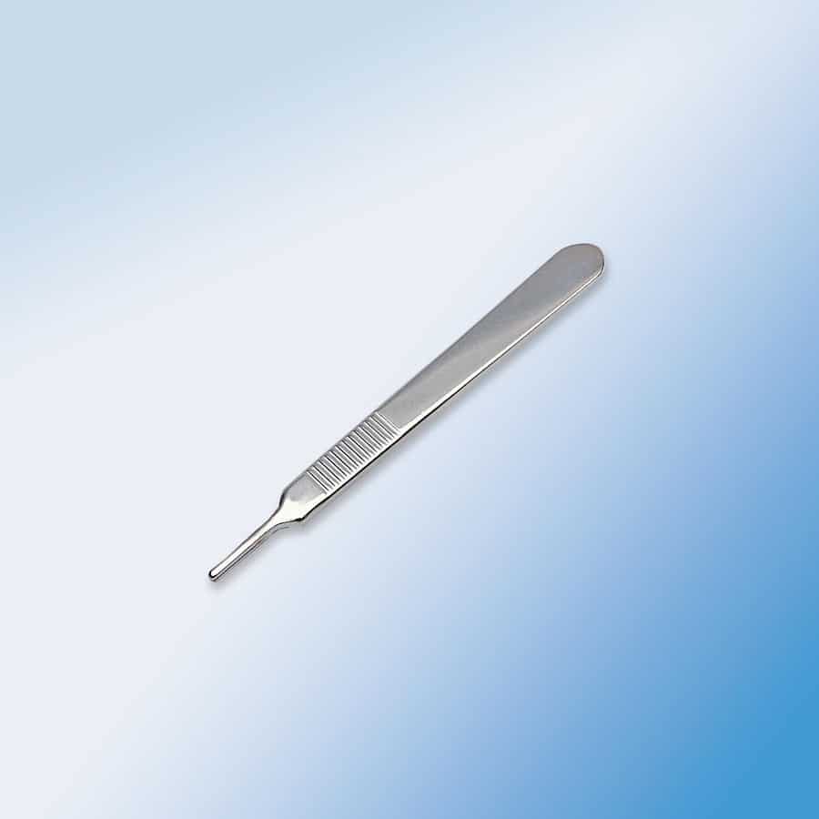 Scalpel handle - high-grade steel