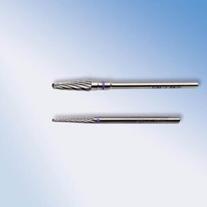 Hard metal cutter pointed, 2.3 mm left-handers